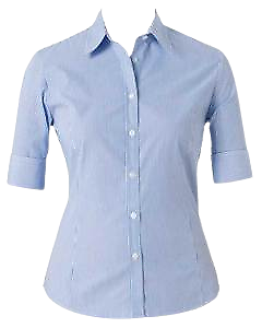 NNT Womens Discontinued Cotton Blend Stripe French Cuff Business Shirt CAT47H-KarWorkwear