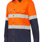 S / Orange & Navy