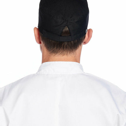 NNT Mens Cool Vent Chef Beanie Expandable Cap Work Safety Tough Durable CATK2V-KarWorkwear