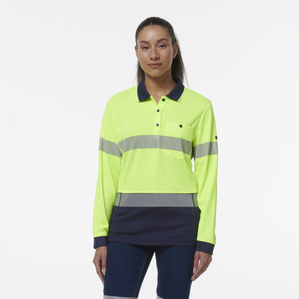 KingGee Womens Workcool Hyperfreeze Spliced With Segmented Tape K44223-KarWorkwear