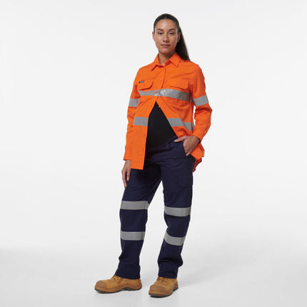 KingGee Womens Safety WorkCool Maternity Reflective Bio Motion Pant K43007-KarWorkwear