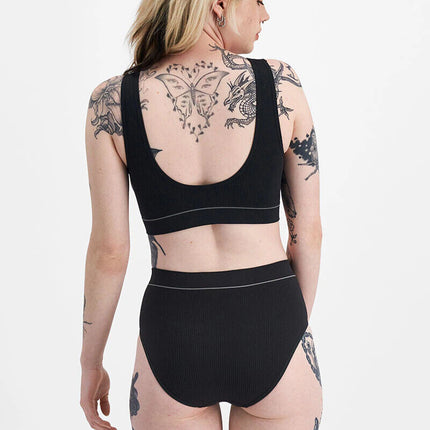 Bonds Womens Retro Rib Seamless Hi Hi Bikini High Waist & High Leg 3 Pack WU8FT-KarWorkwear