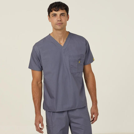 NNT Unisex Wonderwink 4 Pack Origins Pocket V Neck Scrub Top Alpha CATRE4-KarWorkwear