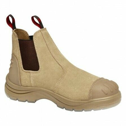 KingGee Mens Wills Suede Heat Resistant Outsole Safety Work Boots Comfort K25552-KarWorkwear
