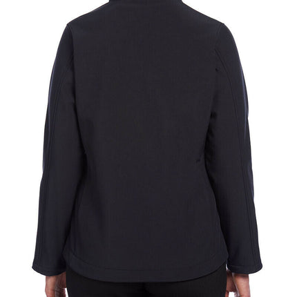 Womens NNT Warm Fleece Ladies Bonded Fleece Zip Jacket Black Navy CAT1ET-KarWorkwear