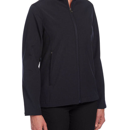 Womens NNT Warm Fleece Ladies Bonded Fleece Zip Jacket Black Navy CAT1ET-KarWorkwear
