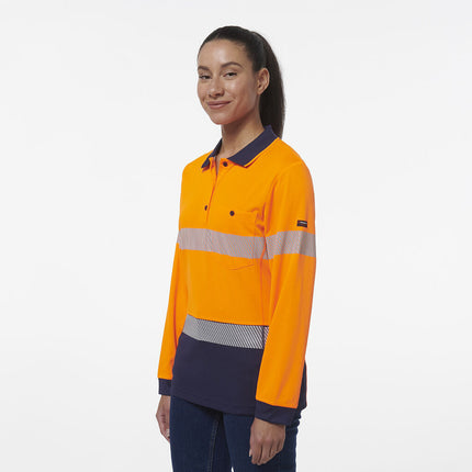 KingGee Womens Workcool Hyperfreeze Spliced With Segmented Tape K44223-KarWorkwear