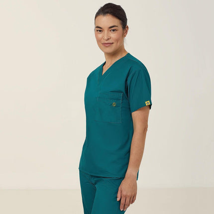 NNT Unisex Wonderwink 4 Pack Origins Pocket V Neck Scrub Top Alpha CATRE4-KarWorkwear