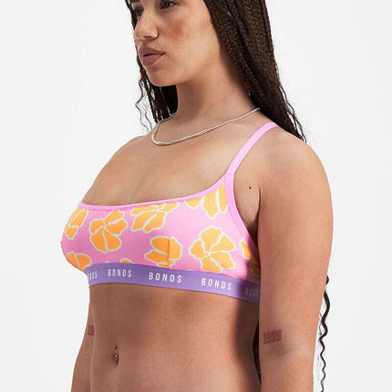Bonds Womens Icons Scoop Crop Support Coverage and Confident Bra YWN8-KarWorkwear