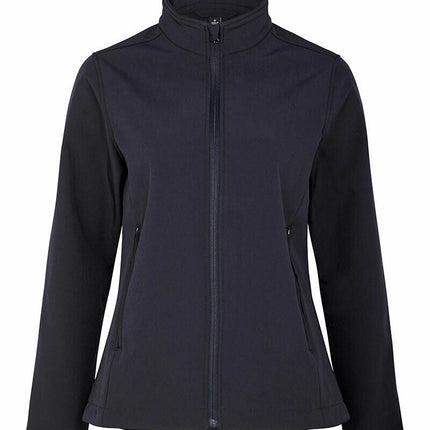 Womens NNT Warm Fleece Ladies Bonded Fleece Zip Jacket Black Navy CAT1ET-KarWorkwear
