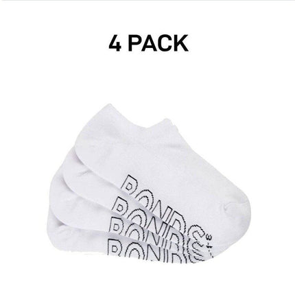 Bonds Womens Lightweight No Show Cotton Mesh Cooling Zone Socks 4 Pack LXPW4N-KarWorkwear