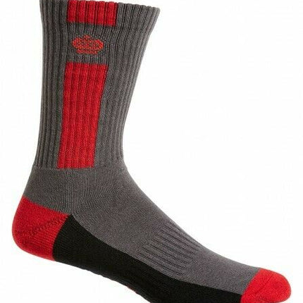 KingGee Crew Cotton Work Socks 5 Pack Padded Footbed Workwear K09035-KarWorkwear