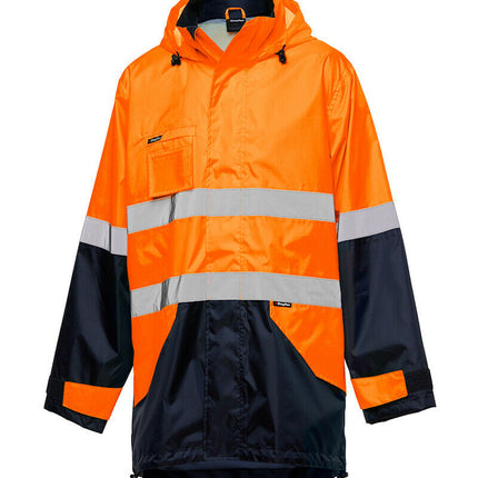 KingGee Lightweight Spray Jacket Waterproof All Season Safety Hi-Vis K55200-KarWorkwear