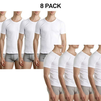 Bonds Mens Genuine Raglan Crew Neck Perfect Tee Close Body Fit 8 Pack M9372W-KarWorkwear