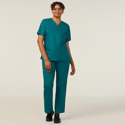 NNT Womens 4 Pack Wonderwink Origins V Neckline Comfy Scrub Top Bravo CATU66-KarWorkwear