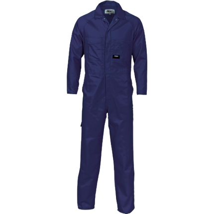 DNC Workwear Mens Polyester Lightweight Cool-Breeze Cotton Drill Coverall 3104-KarWorkwear