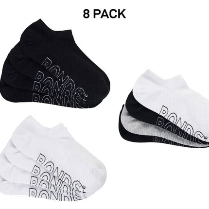 Bonds Womens Lightweight No Show Cotton Mesh Cooling Zone Socks 8 Pack LXPW4N-KarWorkwear