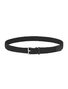 NNT Mens Stretch Belt Metal Buckle Fastening Leather Webbing Belt CATAS4-KarWorkwear