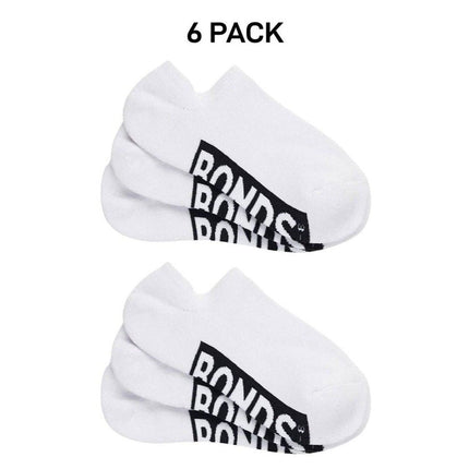 Bonds Womens Cushioned No Show Socks Extra Comfort and Smooth Toe 6 Pack LXPX3N-KarWorkwear