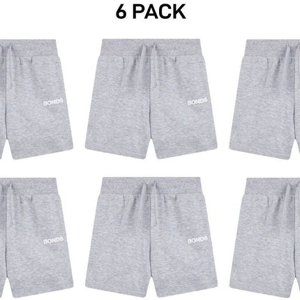 Bonds Kids Tech Sweats Short Lightweight Soft Rib Waistband Sporty 6 Pack KVQPK-KarWorkwear