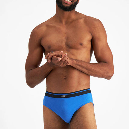 Bonds Mens Hipster Brief Wide Comfy Elastic Waist Extra Support 10 Pack MXLV5A-KarWorkwear