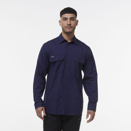 KINGGEE Mens Workcool Lightweight Workshirt Vented Breathable Shirt K14031-KarWorkwear