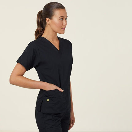 NNT Womens 2 Pack Wonderwink Origins V Neckline Comfy Scrub Top Bravo CATU66-KarWorkwear