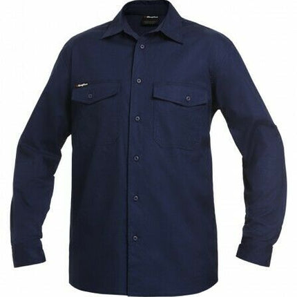 KingGee Mens Workcool 2 Shirt Long Sleeve Lightweight Breathable Workwear K14820-KarWorkwear