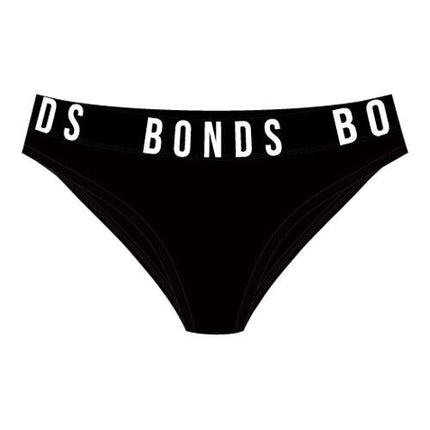 Bonds Womens Icons Super Logo Bikini Cotton Comfy Hi Leg Cut Undies 6 Pack WR4L-KarWorkwear
