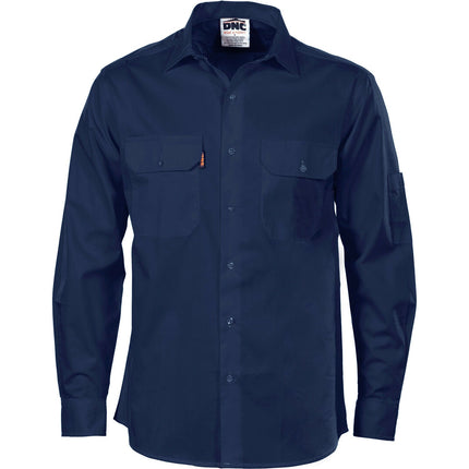 DNC Workwear Cool-Breeze Work Shirt - Short Sleeve Lightweight Cotton 3208-KarWorkwear