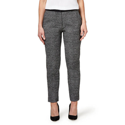 NNT Women Slim line Pant Slim Fit Stretch Comfort Doby Textured Tweed CAT3SF-KarWorkwear