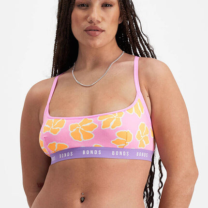 Bonds Womens Icons Scoop Crop Support Coverage and Confident Bra YWN8-KarWorkwear