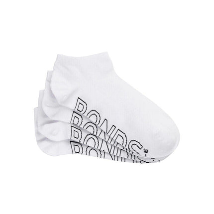 Bonds Womens Lightweight Low Cut Smooth Comfy Stay-Put Fit Socks 4 Pack LXPV4N-KarWorkwear