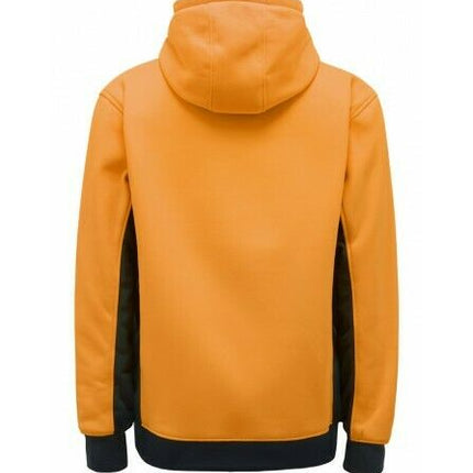 KingGee Mens Hi Vis Pull Over Hoodie Fleece Drawstring Work Safe Safety K55033-KarWorkwear