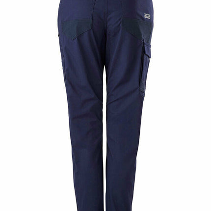 Hard Yakka Womens Raptor Cuff Long Pants Stretch Tough Work Safety Comfy Y08382-KarWorkwear