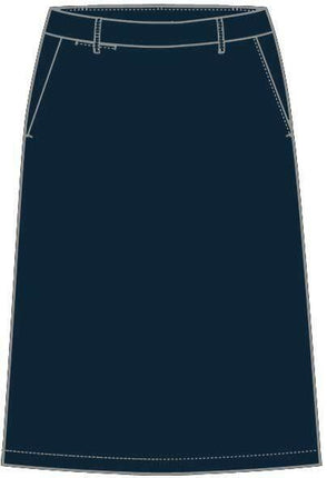 NNT Womens Business P/V Gaberdine Skirt Hidden Elastic Knee Length Formal CAT2A7-KarWorkwear