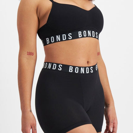 Bonds Womens Icons Super Logo Short Comfy Extra Coverage Mid-Length 6 Pack WR4V-KarWorkwear