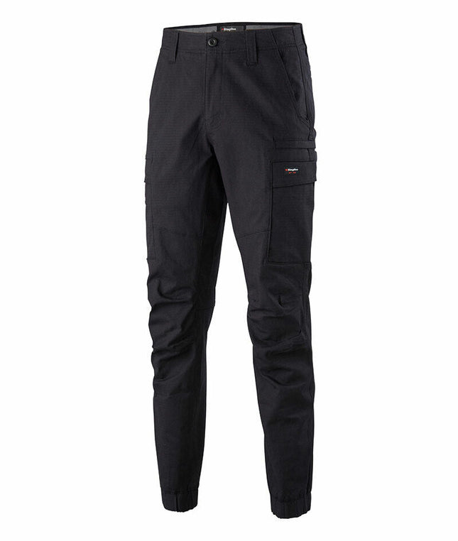 KingGee Mens Workcool Pro Cuff Pant Comfort Pants Cargo Stretch Ripstop K13011-KarWorkwear