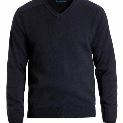 NNT Mens Rich Wool Knit Sweater V-Neck Winter Warm Comfort Long Sleeve CATE28-KarWorkwear
