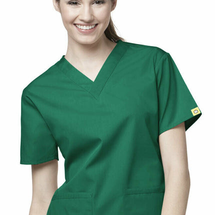 NNT Womens Bravo Scrub Top Relaxed Style Fit Work Nursing Hospital CATU66-KarWorkwear