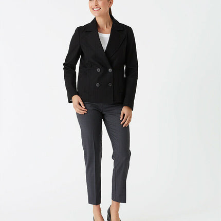 NNT Womens Business Pea Coat Classic Fit Double Breast Formal Blazer CAT1D1-KarWorkwear