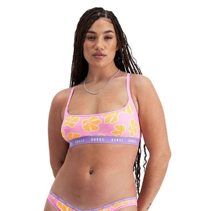 Bonds Womens Icons Scoop Crop Support Coverage and Confident Bra YWN8-KarWorkwear