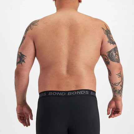 Bonds Mens Quickdry Mid Trunk Wide Inner Leg Panel Moisture Wicking Support MWQK-KarWorkwear