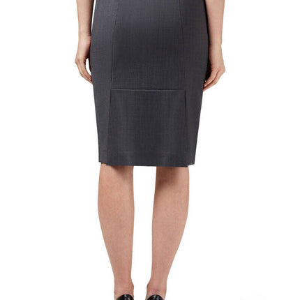NNT Womens Business Sharkskin Detail Pencil Skirt Classic Pencil Shape CAT2N4-KarWorkwear