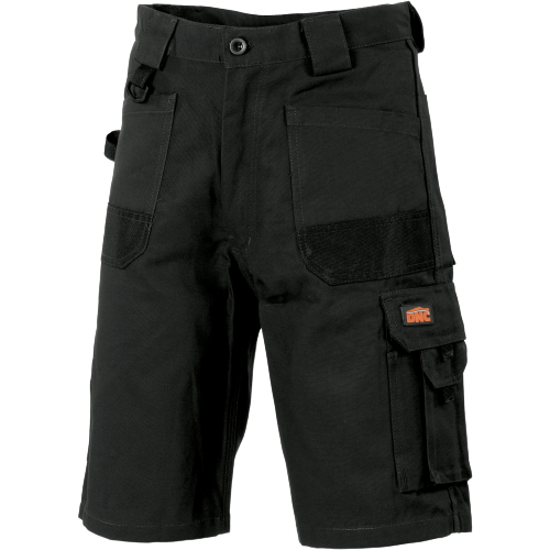 DNC Workwear Men Duratex Cotton Duck Weave Summer Comfy Cargo Shorts Work 3334-KarWorkwear