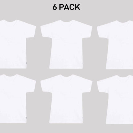 Bonds Kids Next Gen Crew Tee Cotton Shirt Perfect Comfort and Style 6 Pack KVRHK-KarWorkwear