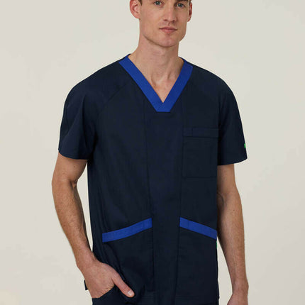 NNT Uniform Men Next Gen Antibacterial Koller Scrub Top Breathable Cotton CATRFU-KarWorkwear