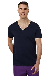 NNT Mens Harris Anti Bac Base Layer Short Sleeve Tee Slim Fit V Neckline CATJET-KarWorkwear
