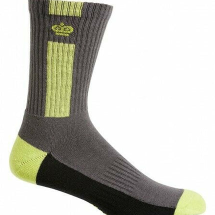 KingGee Crew Cotton Work Socks 5 Pack Padded Footbed Workwear K09035-KarWorkwear