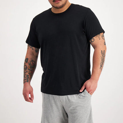 Bonds Mens Sleep Viscose Bamboo Tee Shirt Relaxed Comfortable Fit 3 Pack MW9V-KarWorkwear